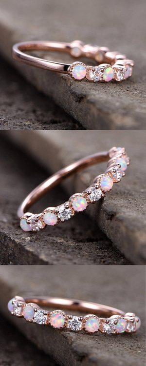 Rose Opal Ring