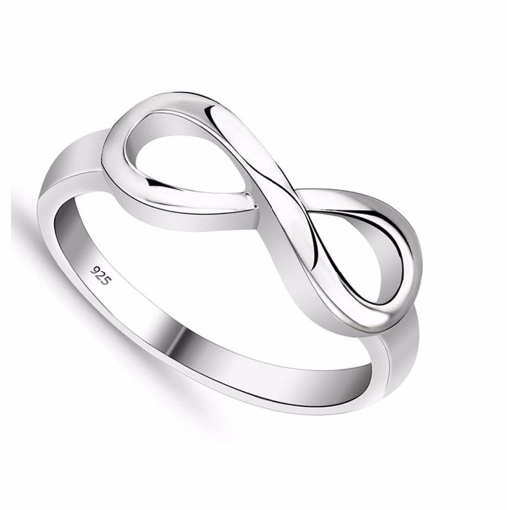 925 Sterling Silver Infinity Ring