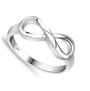 925 Sterling Silver Infinity Ring