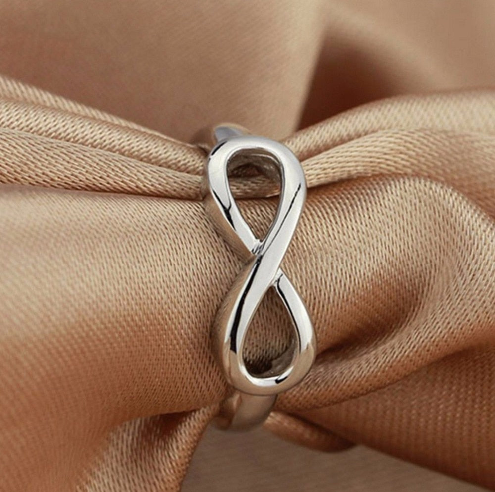 925 Sterling Silver Infinity Ring