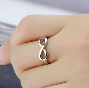 925 Sterling Silver Infinity Ring