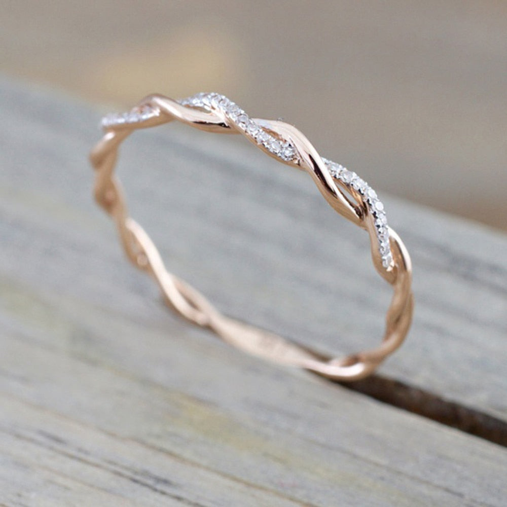 Cute Rose Gold Ring