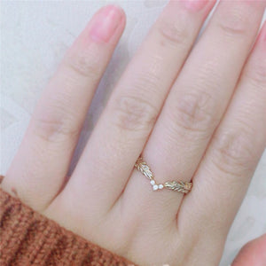 Golden Finger Ring