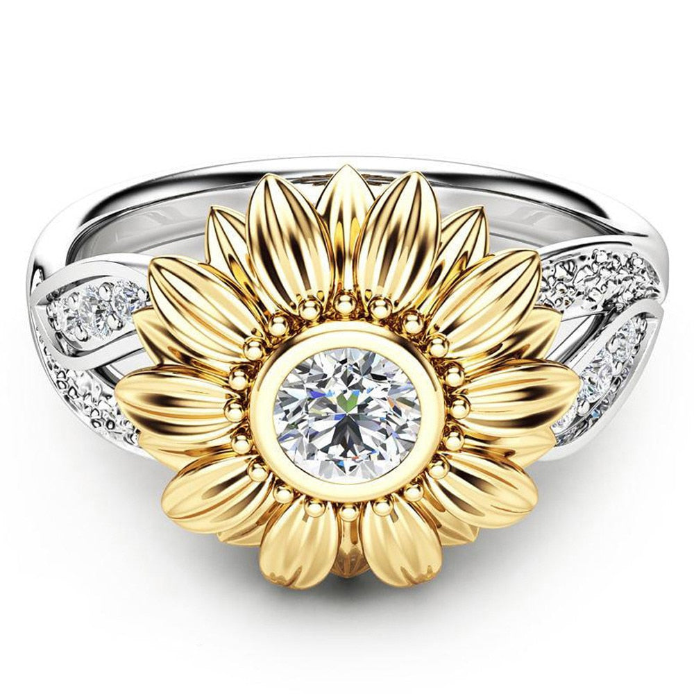 Sunflower Rings drop shipping