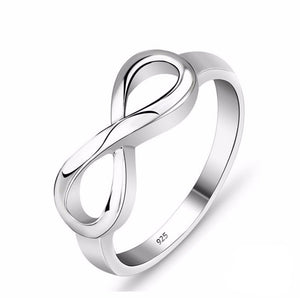 925 Sterling Silver Infinity Ring