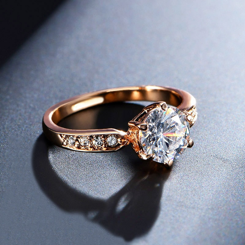 Zircon Engagement Ring