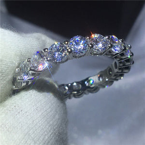 Engagement Wedding Band Rings set