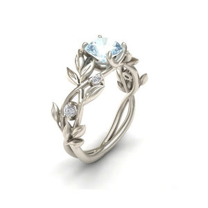 Crystal Flower Ring