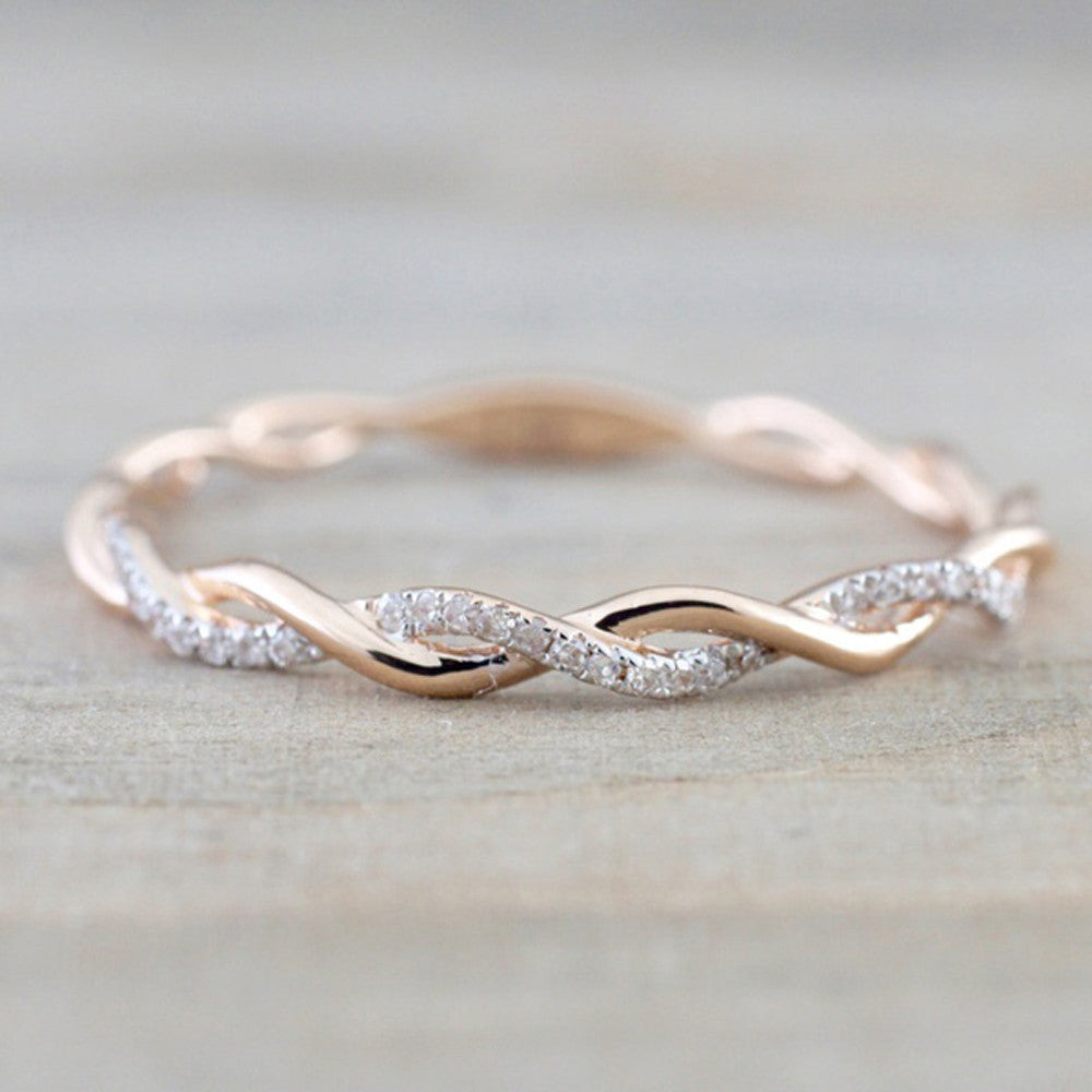 Cute Rose Gold Ring