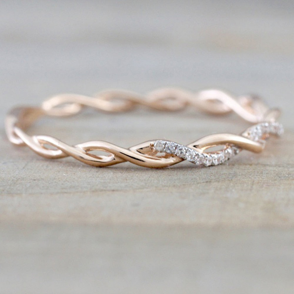 Cute Rose Gold Ring