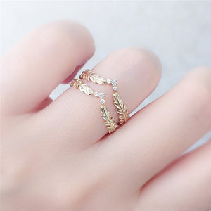 Golden Finger Ring