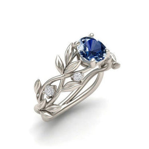 Leaf Design Luxury Ring