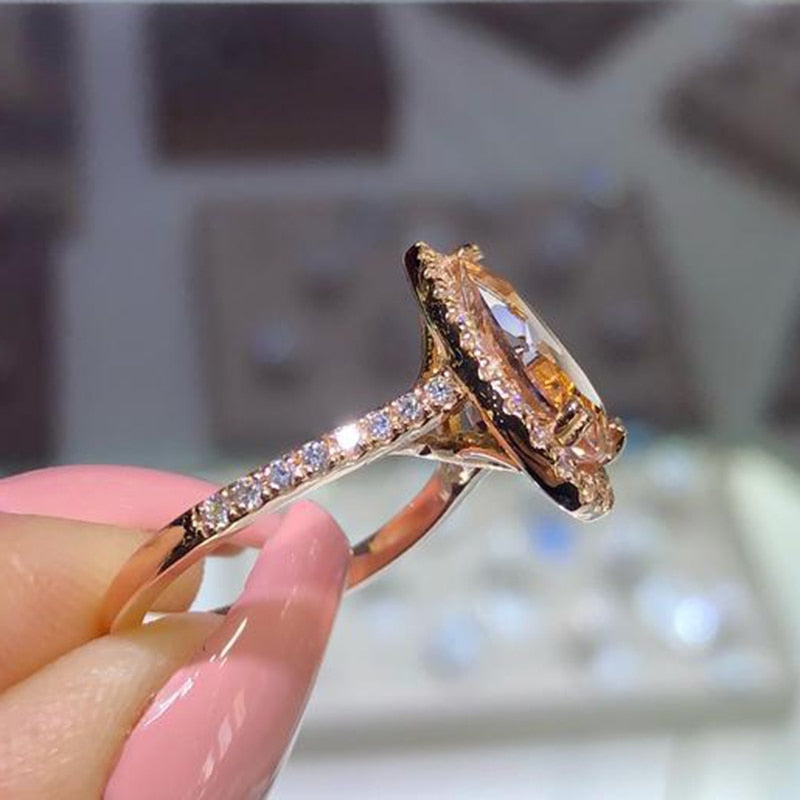 Elegant Cubic Zirconia Ring